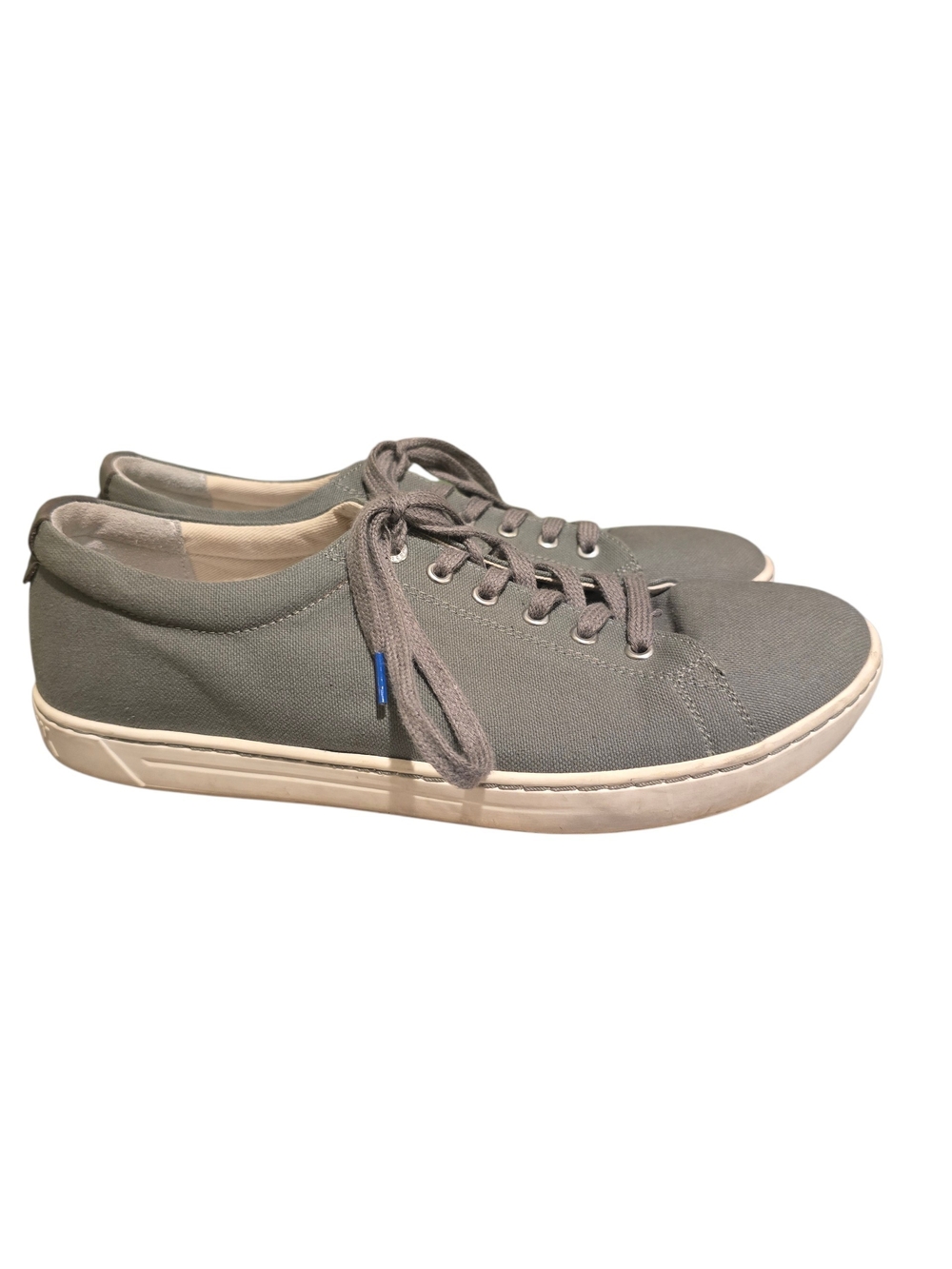 Birkenstock Unisex Gray Arran Canvas Low-Top Sneakers Size EU 41